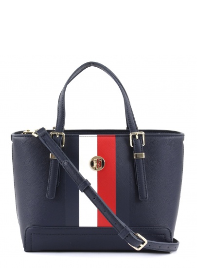 Torebka TOMMY HILFIGER Honey Small Tote Corp AW0AW06866 901