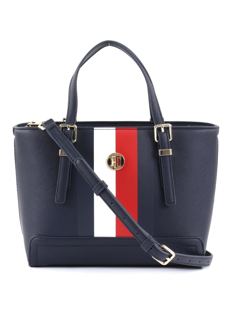Torebka TOMMY HILFIGER Honey Small Tote Corp AW0AW06866 901 Torebka TOMMY HILFIGER Honey Small Tote Corp AW0AW06866 901