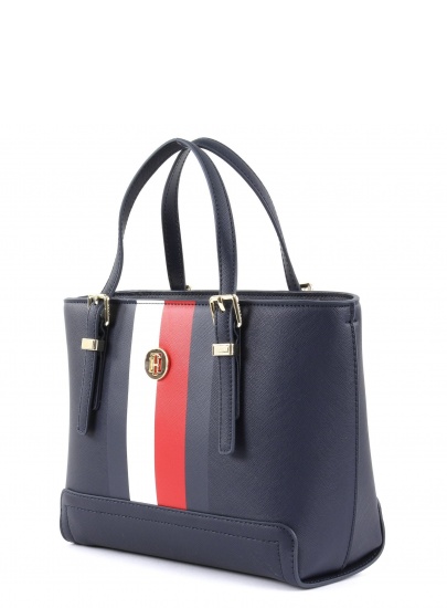 Torebka TOMMY HILFIGER Honey Small Tote Corp AW0AW06866 901