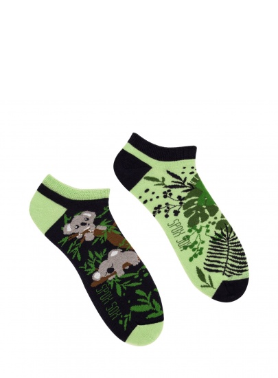 Zielone Skarpetki Spox Sox Stopki Koala