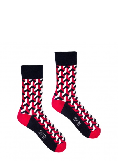 Kolorowe Skarpetki Spox Sox 3D