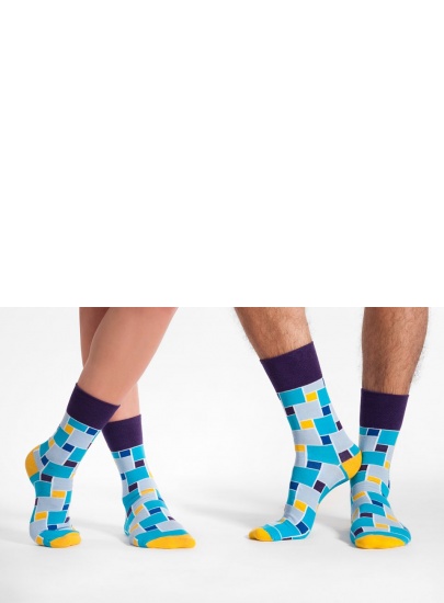 Kolorowe Skarpetki Spox Sox Abstrakcja