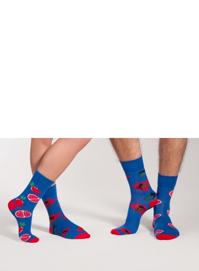 Kolorowe Skarpetki Spox Sox Granat