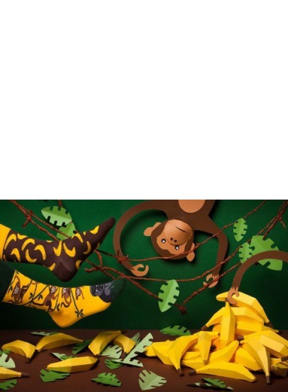 Kolorowe Skarpetki Stopki Many Mornings MONKEY BUSINESS LOW