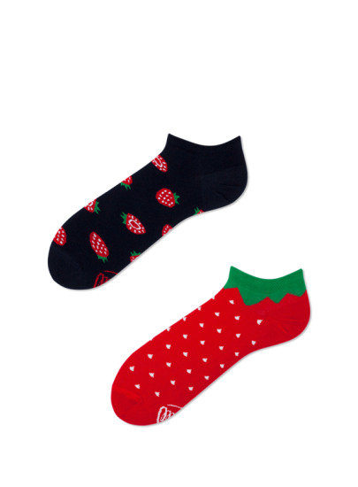 Kolorowe Skarpetki Stopki Many Mornings STRAWBERRIES LOW