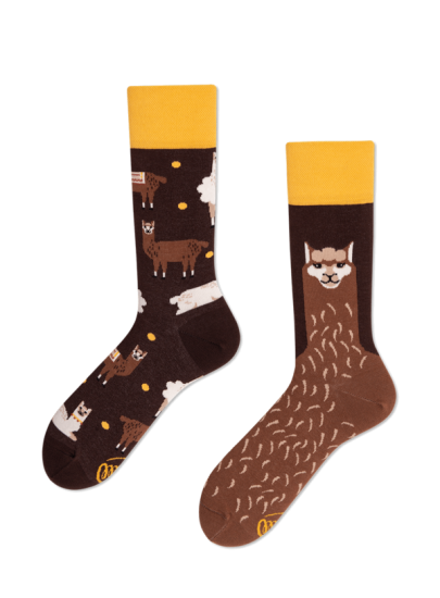 Many Mornings SOCKS FLUFFY ALPACA | EN