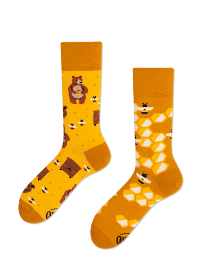 Many Mornings SOCKS HONEY BEAR | EN