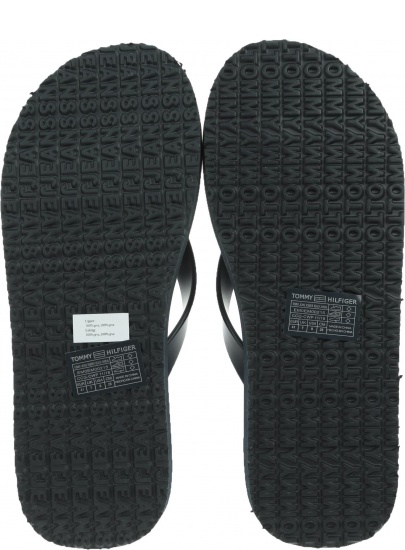 Japonki Tommy Hilfiger TOMMY JEANS RUBBER B Black Iris EM0EM00215 431