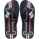 Japonki Tommy Hilfiger BADGE TEXTILE BEACH MIDNIGHT FM0FM02076 403