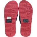 Japonki Tommy Hilfiger BADGE TEXTILE BEACH MIDNIGHT FM0FM02076 403