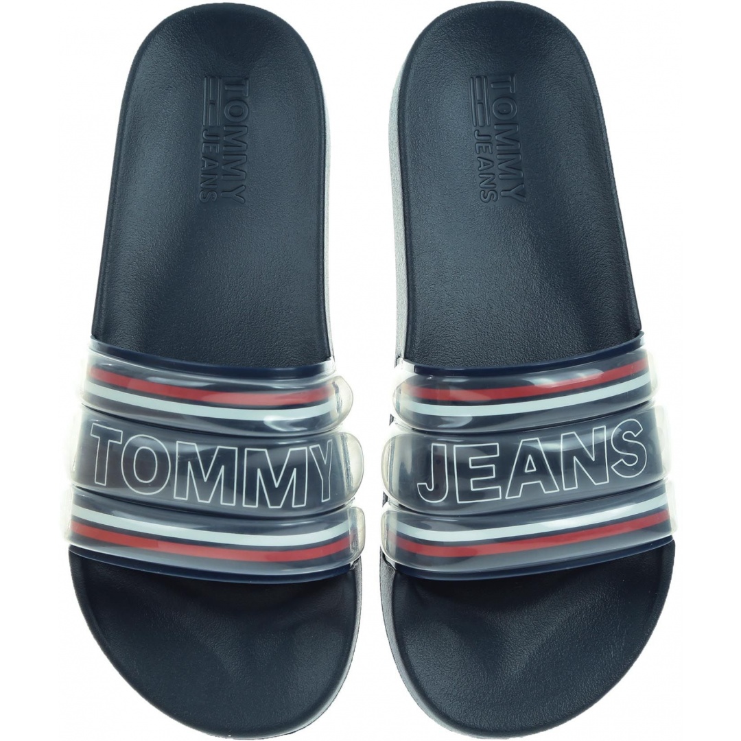 Klapki Tommy Hilfiger SEASONAL TOMMY JEANS EM0EM00284 100