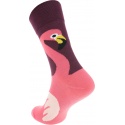 Many Mornings SOCKS PINK FLAMINGO | EN