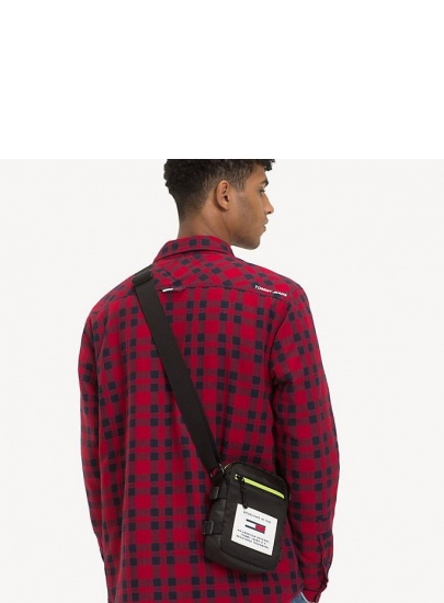 Czarna Listonoszka Męska TOMMY HILFIGER AM0AM04315 002
