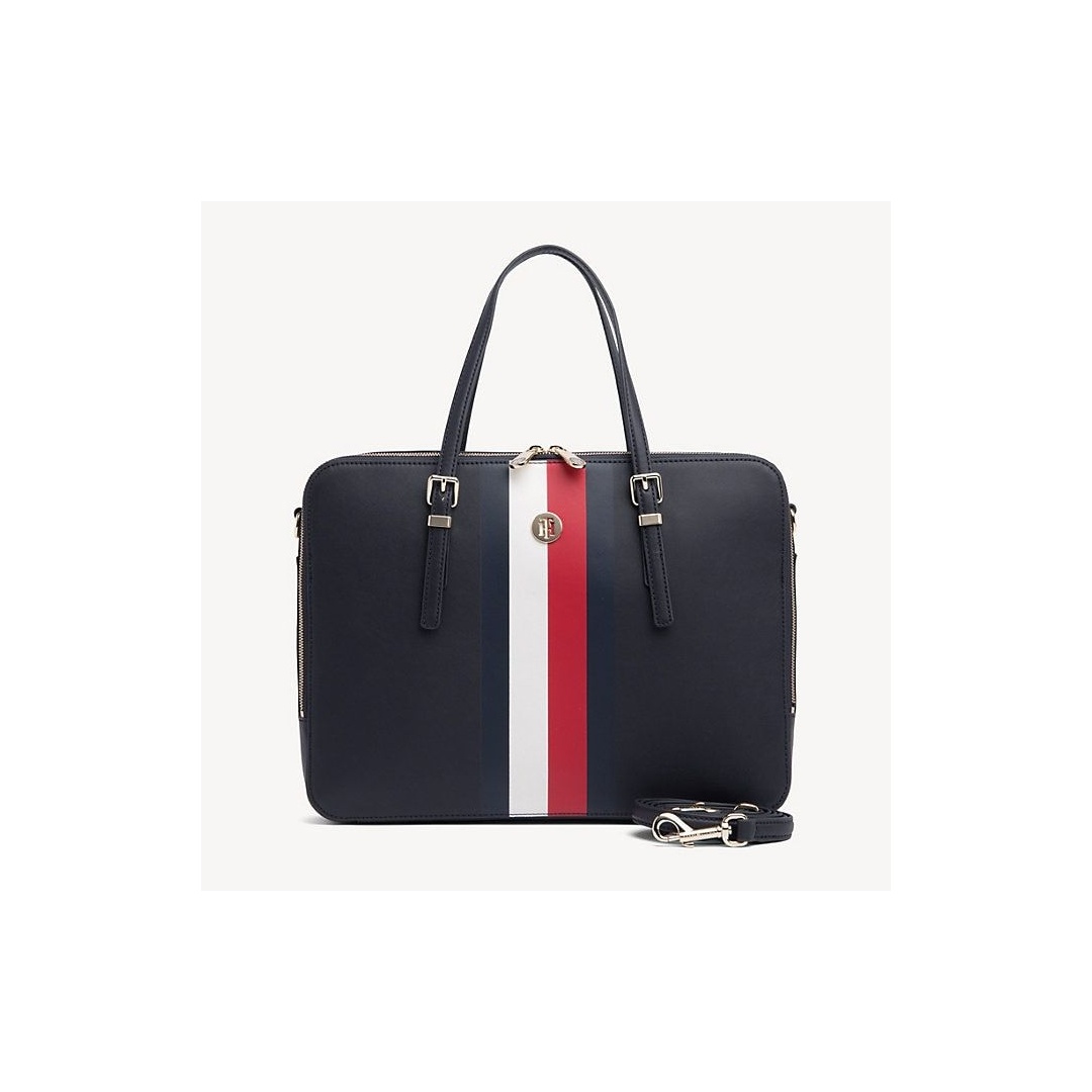Torba na laptopa TOMMY HILFIGER Honey Computer Bag AW0AW06485 901
