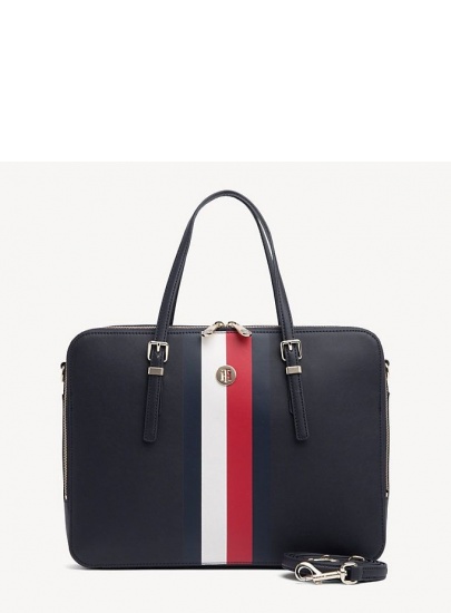 Torba na laptopa TOMMY HILFIGER Honey Computer Bag AW0AW06485 901