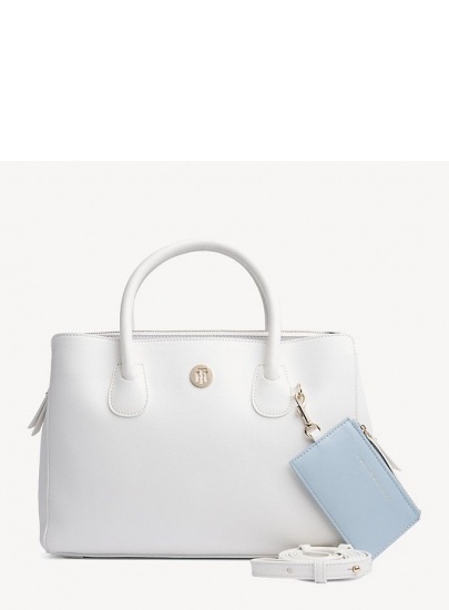 Biała Torebka TOMMY HILFIGER Charming AW0AW06487 104