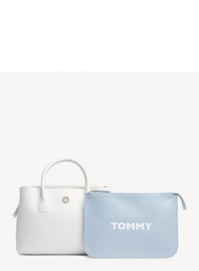 Biała Torebka TOMMY HILFIGER Charming AW0AW06487 104