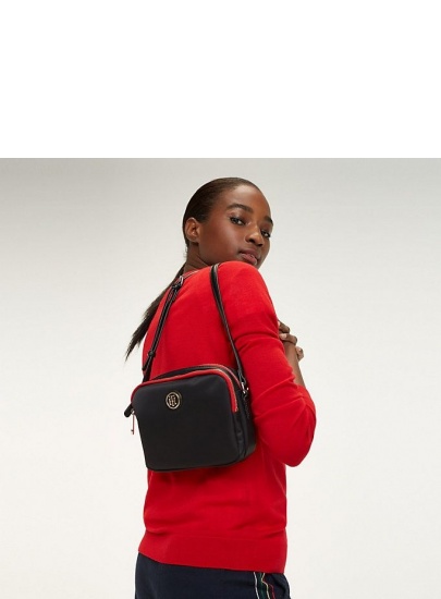 Torebka TOMMY HILFIGER Poppy Crossover AW0AW06420 002