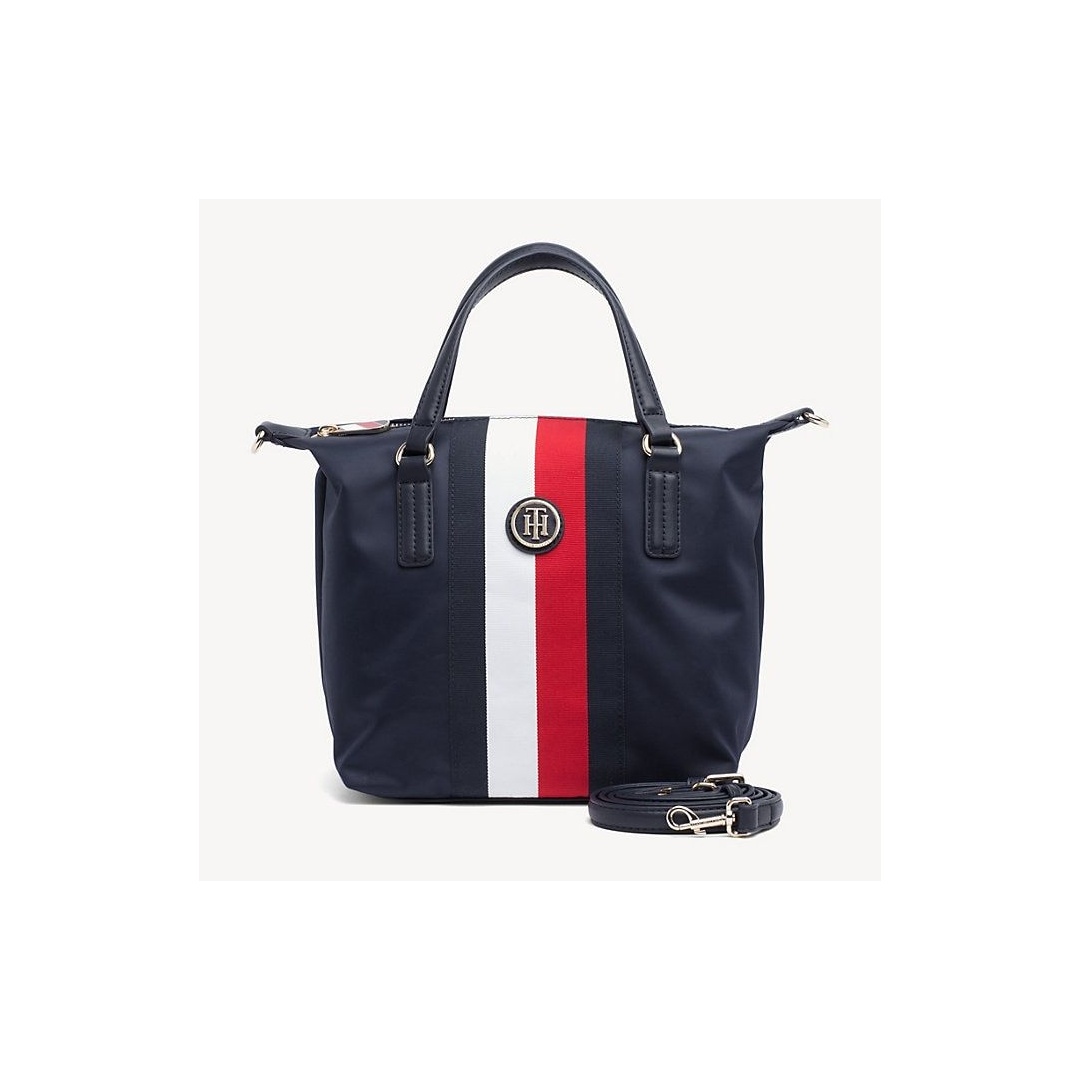 Torebka TOMMY HILFIGER Poppy Small Tote AW0AW06863 902