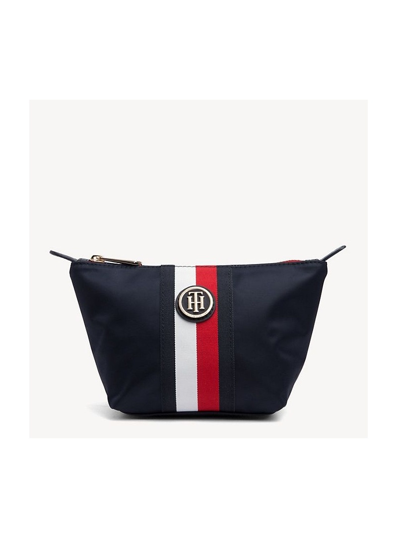 Kosmetyczka TOMMY HILFIGER Poppy Make Up Case AW0AW06495 901 Kosmetyczka TOMMY HILFIGER Poppy Make Up Case AW0AW06495 901