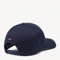 Czapka TOMMY JEANS TJM FLOCK CAP AM0AM04676 496