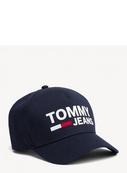 Czapka TOMMY JEANS TJM FLOCK CAP AM0AM04676 496