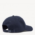 Granatowa Czapka z Daszkiem TOMMY HILFIGER Big Flag Cap AM0AM04508 413