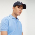 Granatowa Czapka z Daszkiem TOMMY HILFIGER Big Flag Cap AM0AM04508 413