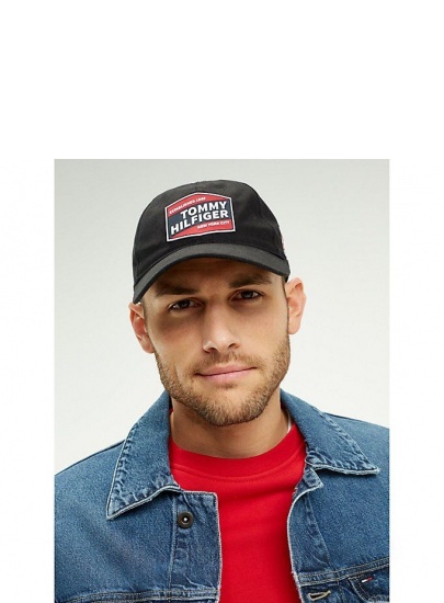 Czapka TOMMY HILFIGER Patches Cap AM0AM04653 002