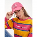 Różowa Czapka TOMMY JEANS Signature Cap AW0AW06567 522