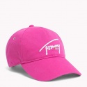 Różowa Czapka TOMMY JEANS Signature Cap AW0AW06567 522