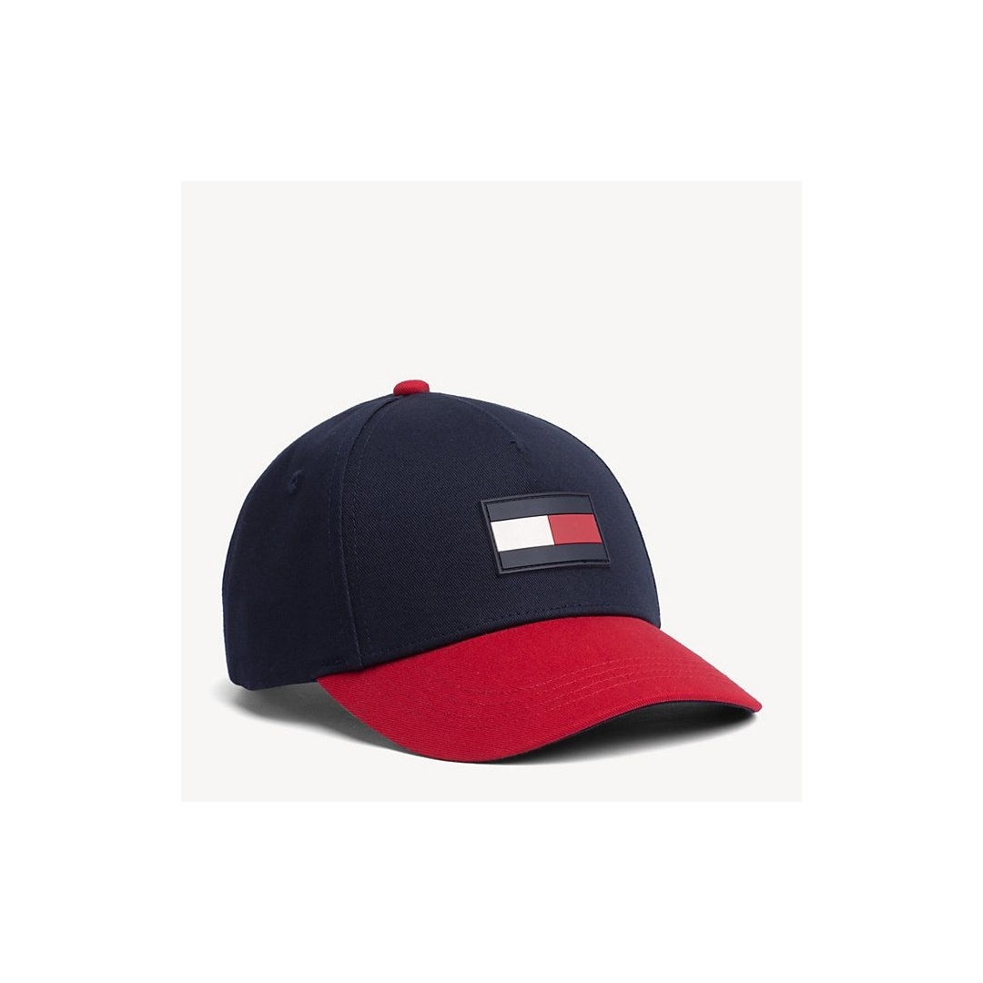 Dziecięca Granatowa CZAPKA TOMMY HILFIGER AU0AU00553 902