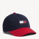 Dziecięca Granatowa CZAPKA TOMMY HILFIGER AU0AU00553 902