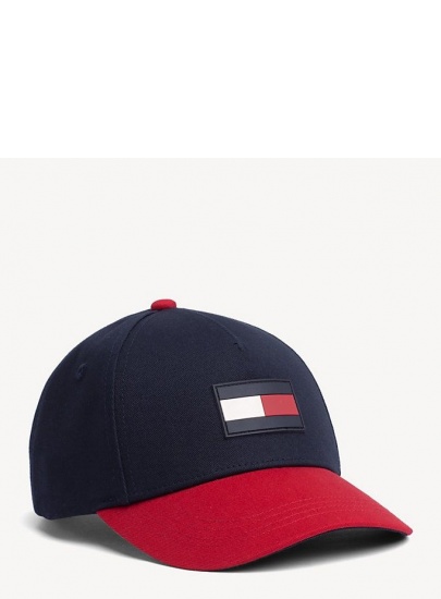 Dziecięca Granatowa CZAPKA TOMMY HILFIGER AU0AU00553 902