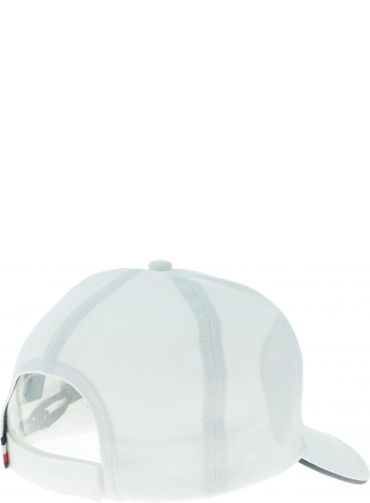 Biała Czapka TOMMY HILFIGER Round Patch Cap AM0AM04503 104