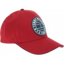 Czerwona Czapka TOMMY HILFIGER Round Patch Cap AM0AM04503 659