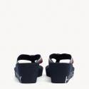 Japonki na koturnie Tommy Hilfiger Flag Wedge Beach Sandal FW0FW03866 020