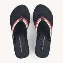 Japonki na koturnie Tommy Hilfiger Flag Wedge Beach Sandal FW0FW03866 020