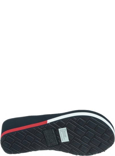 Japonki na koturnie Tommy Hilfiger Flag Wedge Beach Sandal FW0FW03863 020
