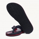 Granatowe Japonki Tommy Hilfiger Flat Beach Sandal Flag Print FW0FW03885