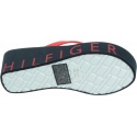Japonki na koturnie Tommy Hilfiger Wedge Beach Sandal FW0FW04057 611
