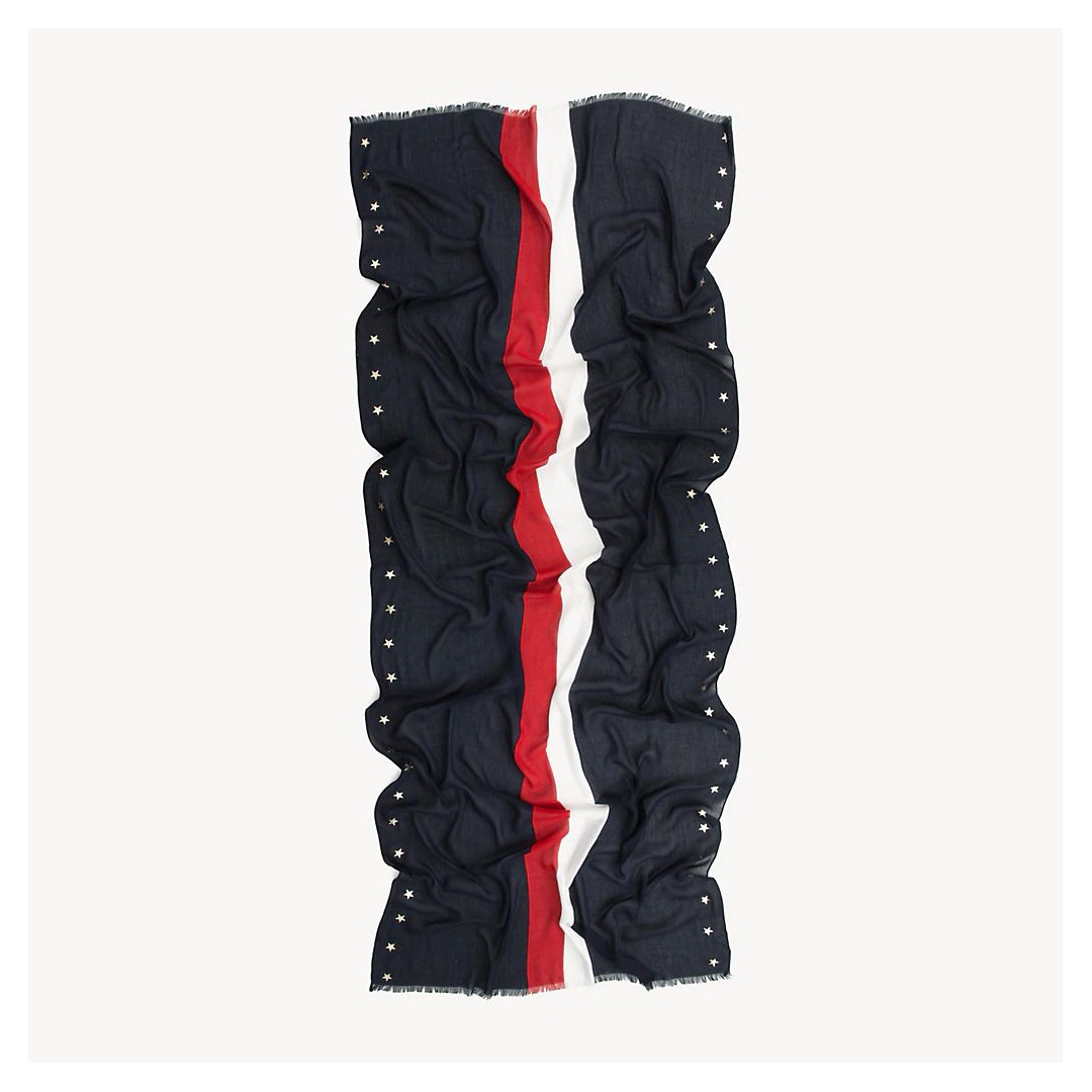 Szal Tommy Hilfiger FLAG HONEY CORPORATE AW0AW06584 901