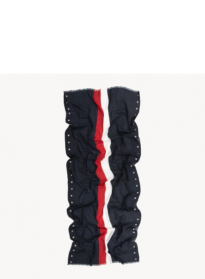 Szal Tommy Hilfiger FLAG HONEY CORPORATE AW0AW06584 901