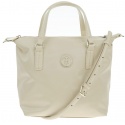 Beżowa Torebka TOMMY HILFIGER Poppy Small Tote AW0AW06407 271