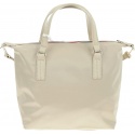 Beżowa Torebka TOMMY HILFIGER Poppy Small Tote AW0AW06407 271