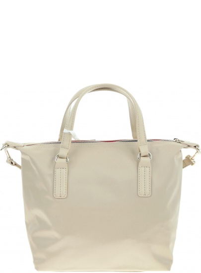 Beżowa Torebka TOMMY HILFIGER Poppy Small Tote AW0AW06407 271