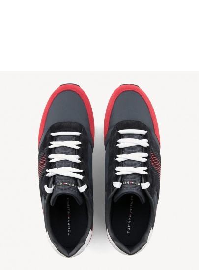 Granatowe Sneakersy TOMMY HILFIGER Corporate Material M FM0FM02056 020
