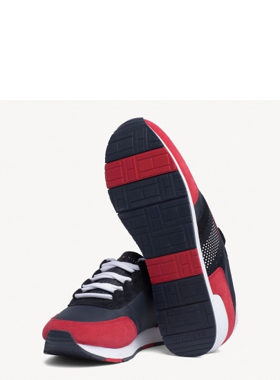 Granatowe Sneakersy TOMMY HILFIGER Corporate Material M FM0FM02056 020