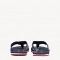 Granatowe Japonki TOMMY HILFIGER Seasonal Stripe Beach FM0FM02075 403