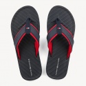 Granatowe Japonki TOMMY HILFIGER Moulded Footbed Beach FM0FM02086 403